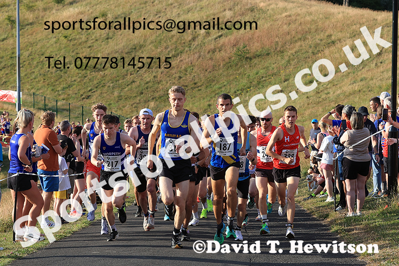 Senior Mens 2025 Sunderland 5k, Silksworth, Sunderland. Photo: David T. Hewitson/Sports for All Pics
